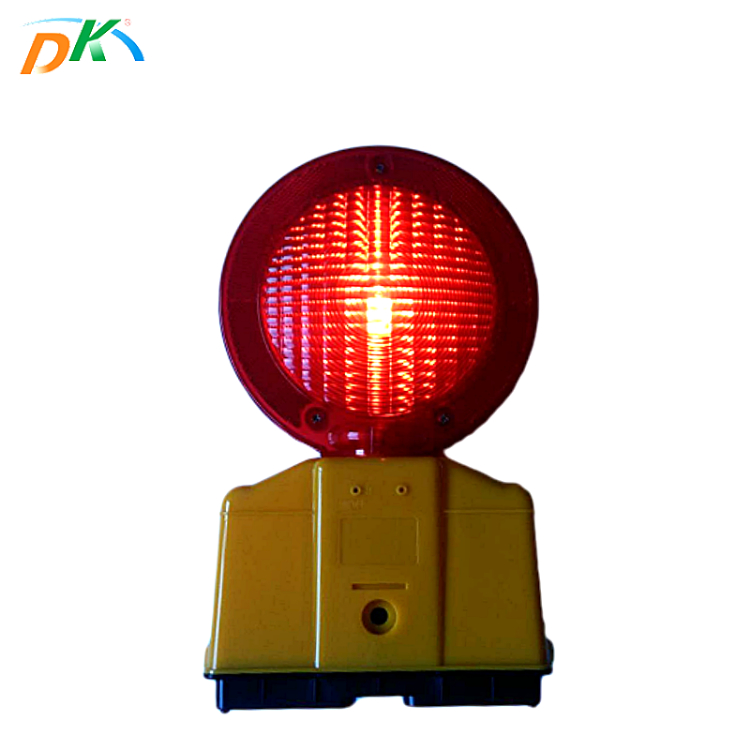 Solar   barricade traffic  LED warning light strobe warning light