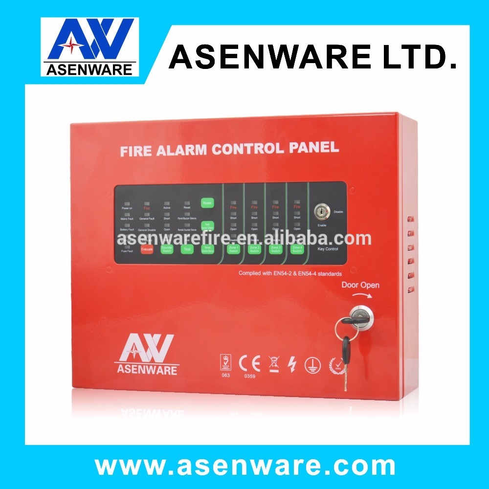 SASO GSM Module Conventional Fire Alarm System With Photoelectric Smoke Detector