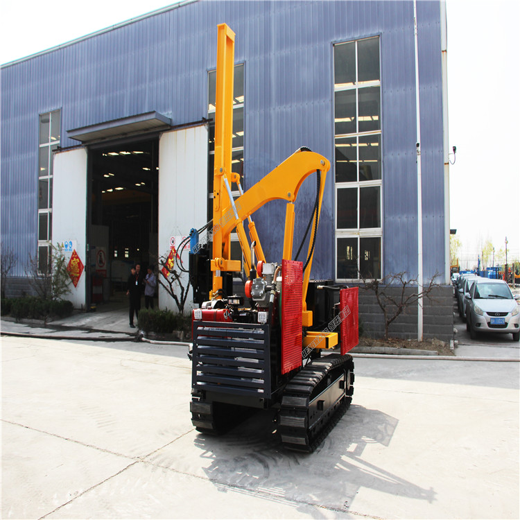 guardrail post Used Hydraulic Hammer ramming pile driver machine
