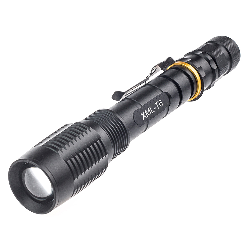 wholesale 1000lm XML T6 tactical led flashlight rechargeable led torch light kit for outdoor camping