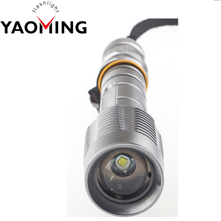 High Quality ZoomableTorch XML T6 LED Flashlight Rechargeable Led Torch
