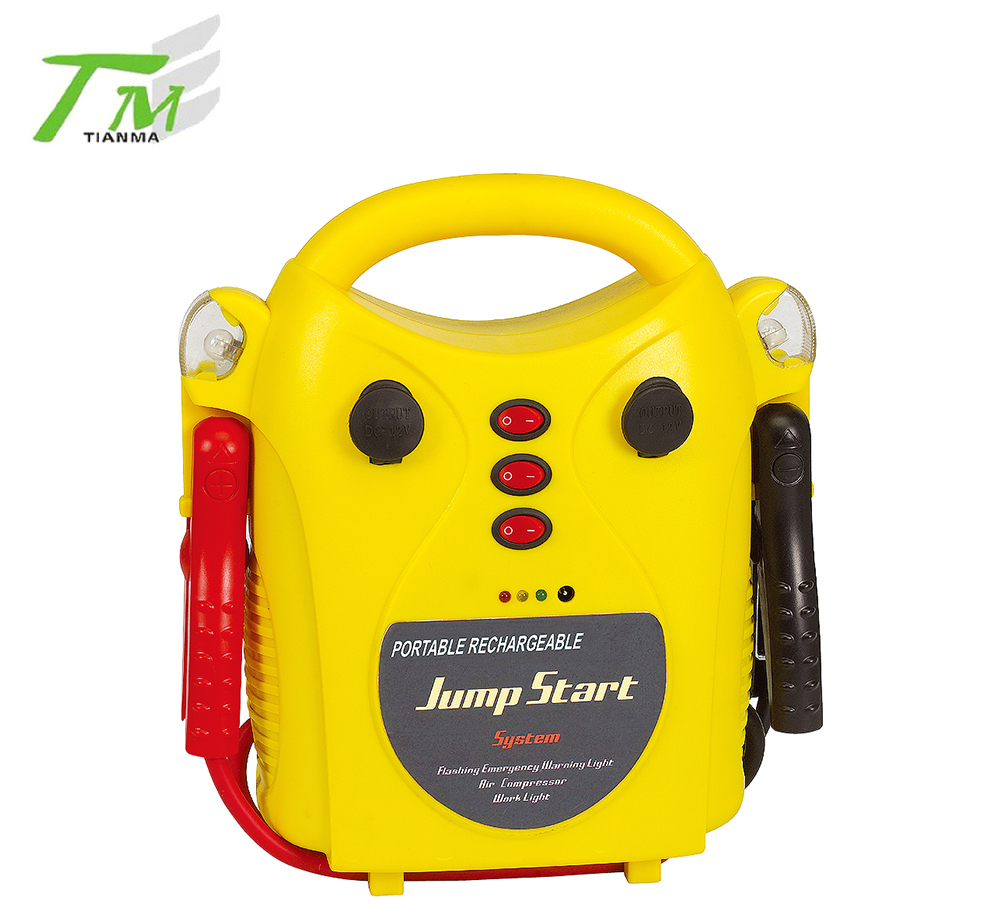 Multi function Jump stater portable power station 12v auto charging station