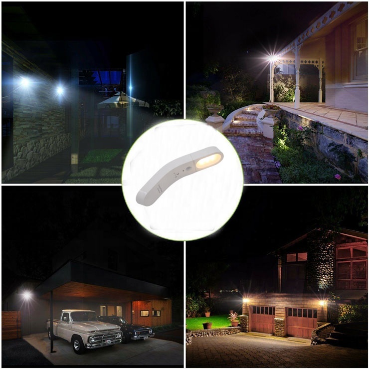 Rechargeable wall light outdoor flashlight led wall lamp