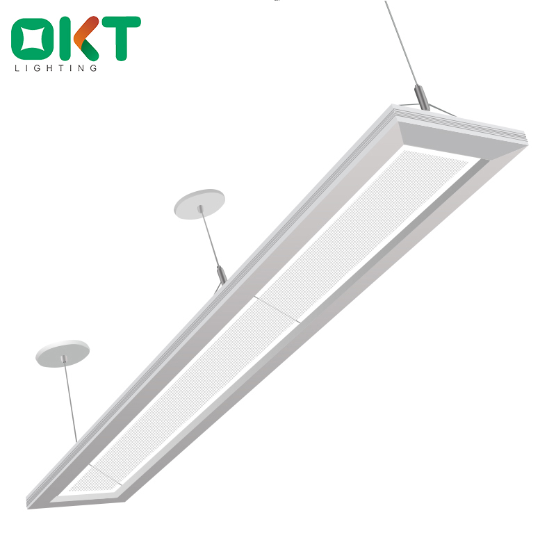 8ft direct indirect luminaires suspended light 80w linear led lighting fixtures