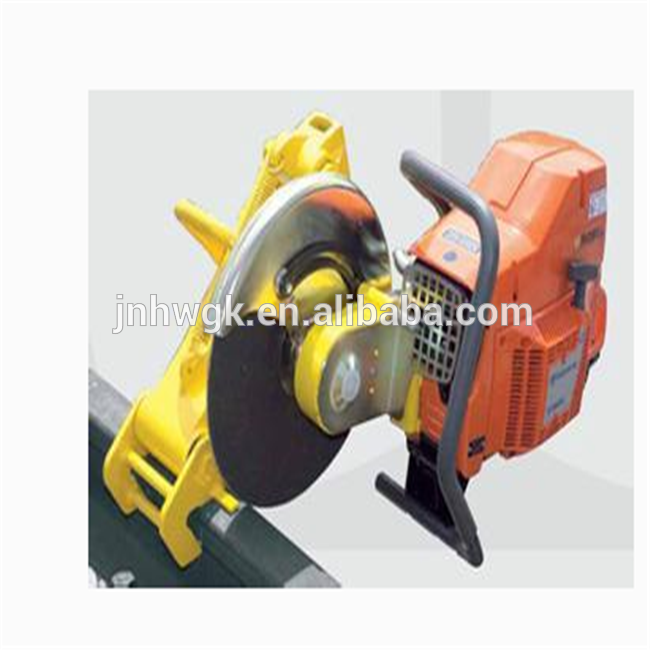 Portable K1260 Gasoline Steel Railway Track Rail Cutting Machine