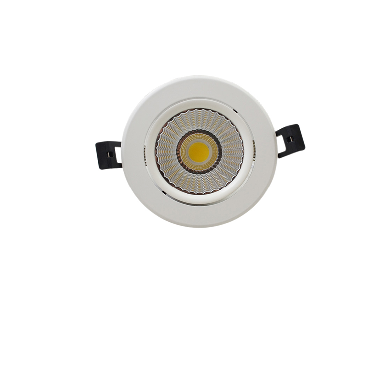 Die casting aluminum housing Cut out 95mm Indoor lighting aluminum 3w/7w round recessed ceiling downlight