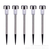 Brightness 12Pack Waterproof Stainless Steel Led Solar garden Powered Outdoor Lights