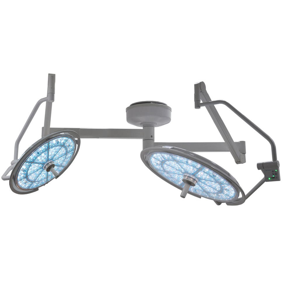 Double arm hospital ot led ceiling operating light  & Top quality LED Shadowless operation lamp