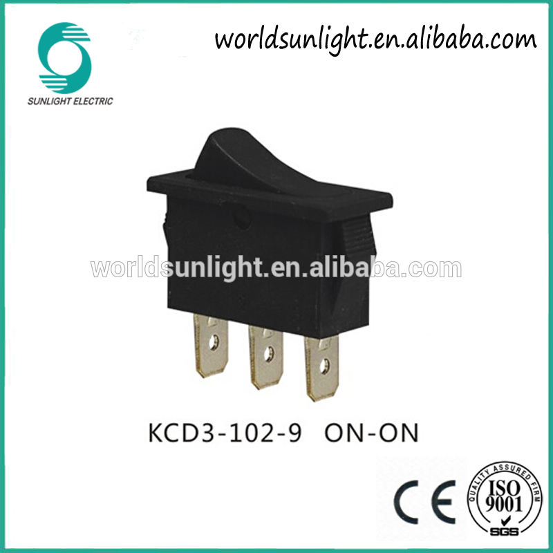 CQC KCD3 lighted or non-lighted t85 rocker switch