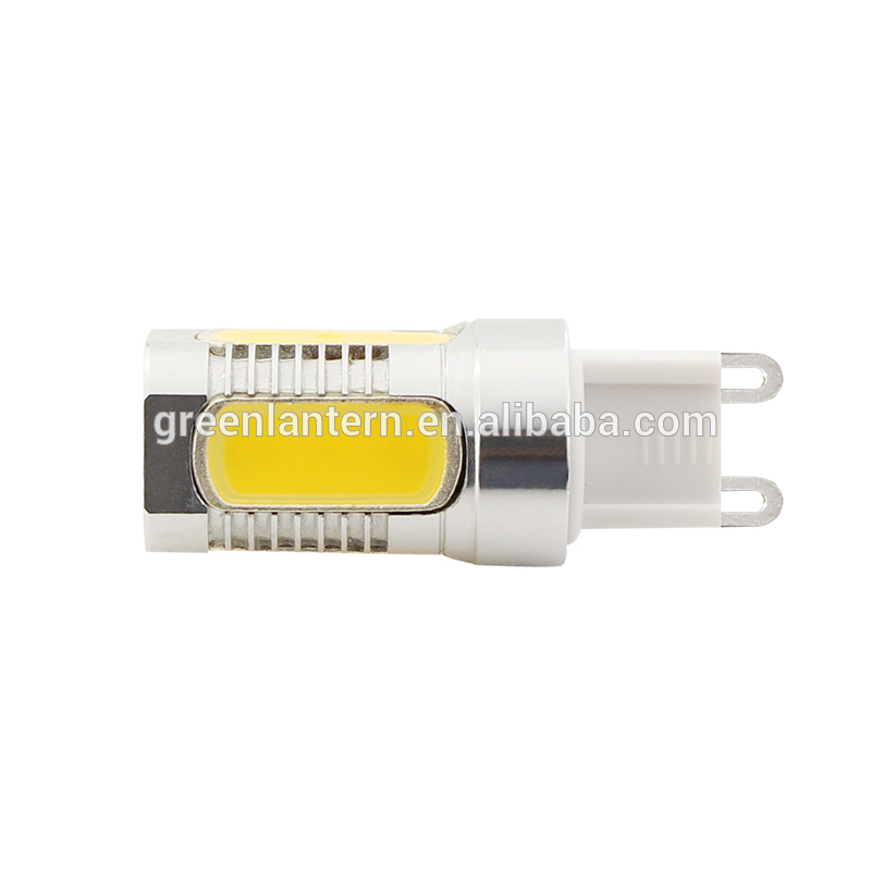 new 5W 7.5W aluminum COB G9 LED light