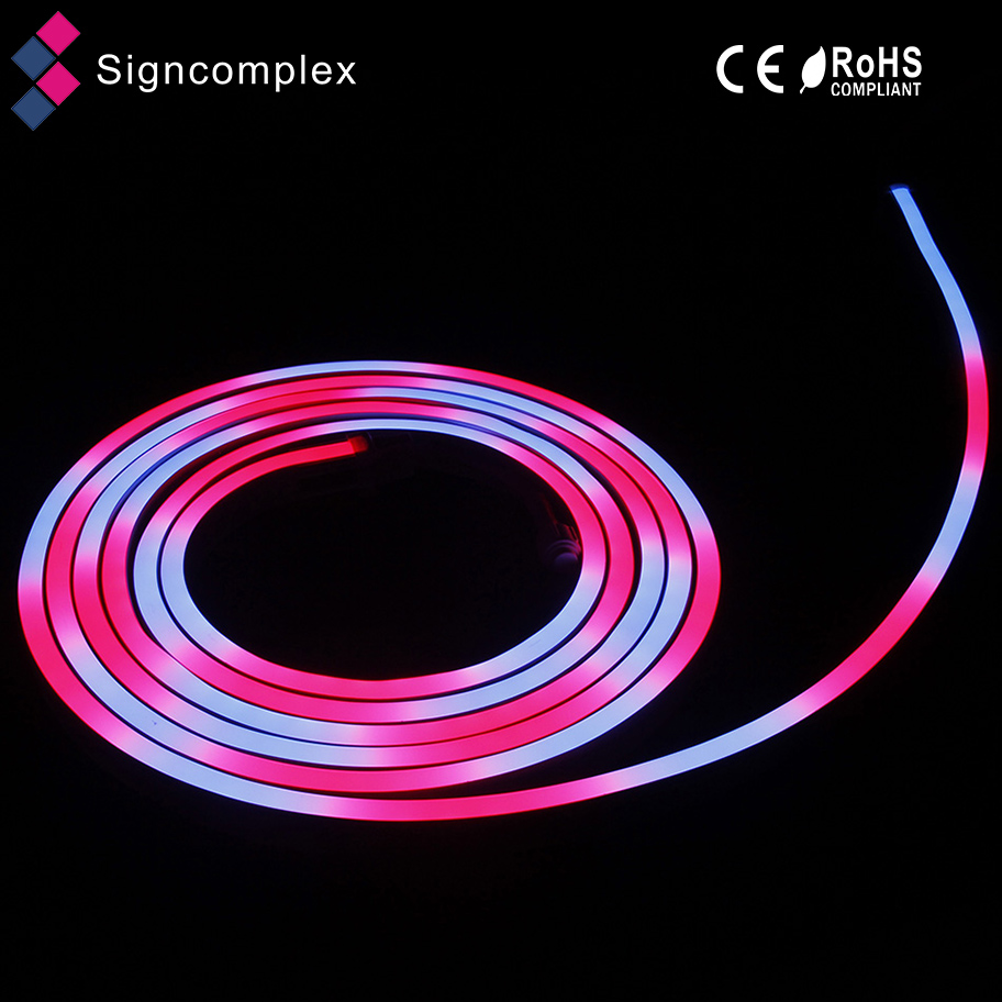 IP68 RGB Chasing neon strip digital neon strip DC12v/24v 14.4w/m