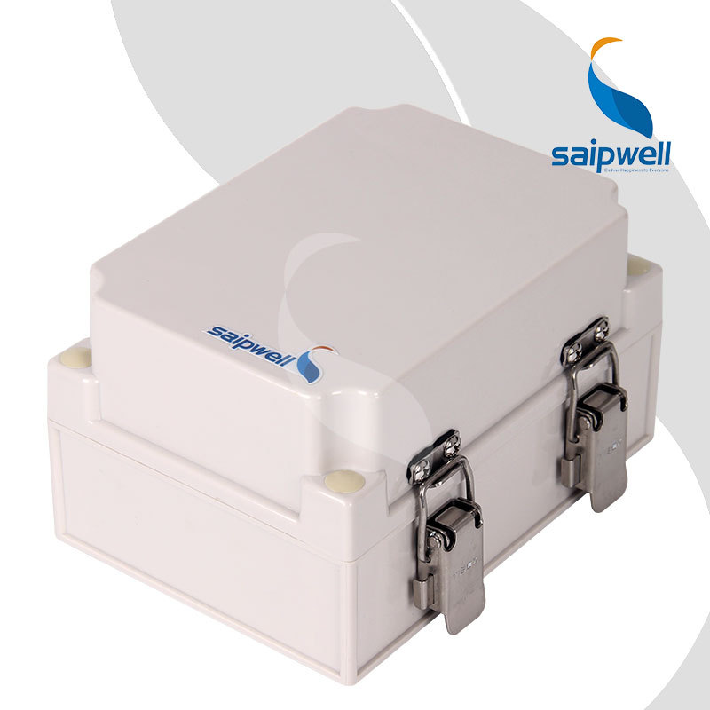 SAIPWELL Y IP66 DS-AGS-1217-1 ABS Plastic Waterproof With Metal Clasp Outdoor Use Electrical Power Distribution Box