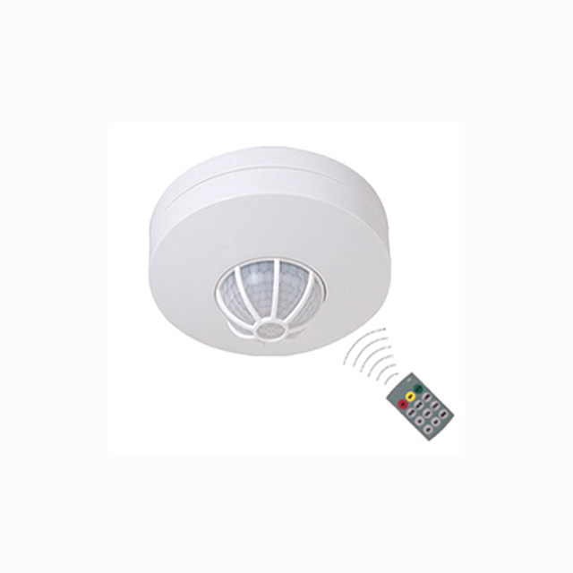 Smart surface ceiling mounted PIR motion sensor light switch with remote controlled(PS-SS29A-IR)