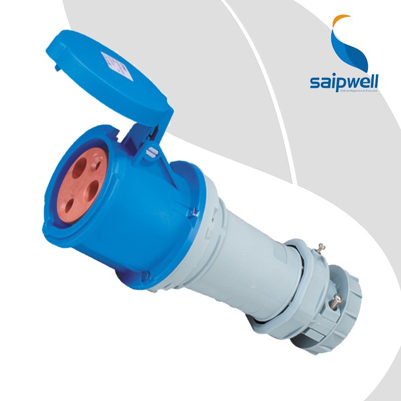 SAIPWELL Electrical Hot Sale EN/IEC 60309-2 International Standard 63 amp Industrial Plug & Socket