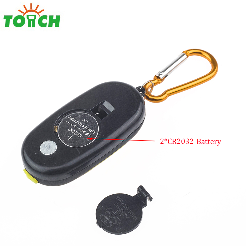2019 colorful COB keychain light with magnet work light bright COB light