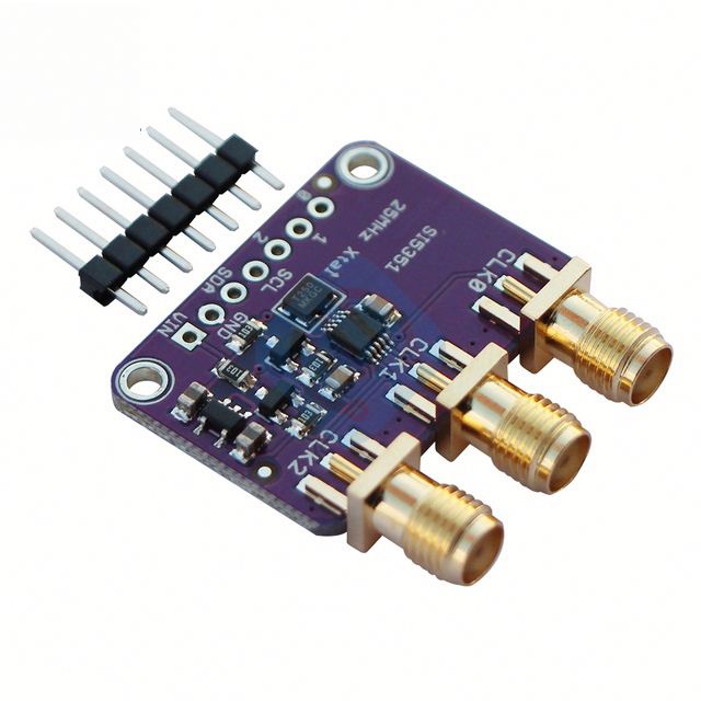 DC 3V-5V CJMCU-5351 Si5351A Si5351 I2C Clock Generator Breakout Board Module Signal Generator Clock 8KHz-160MHz