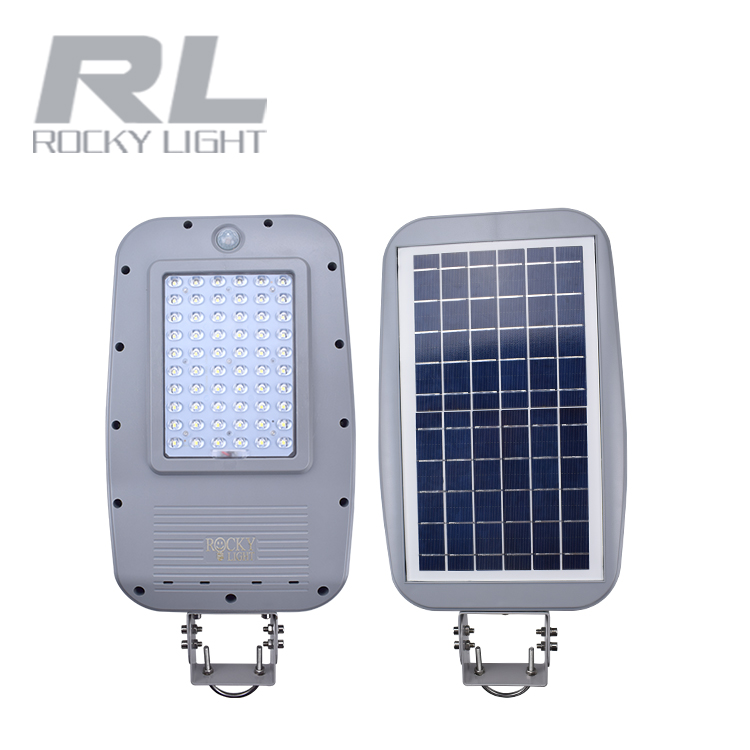 Solar infrared sensor street lamp