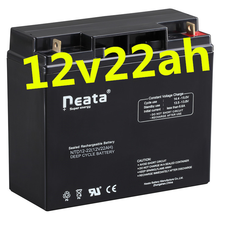 Neata Rechargeable usage seal lead acid battery 12v 22ah