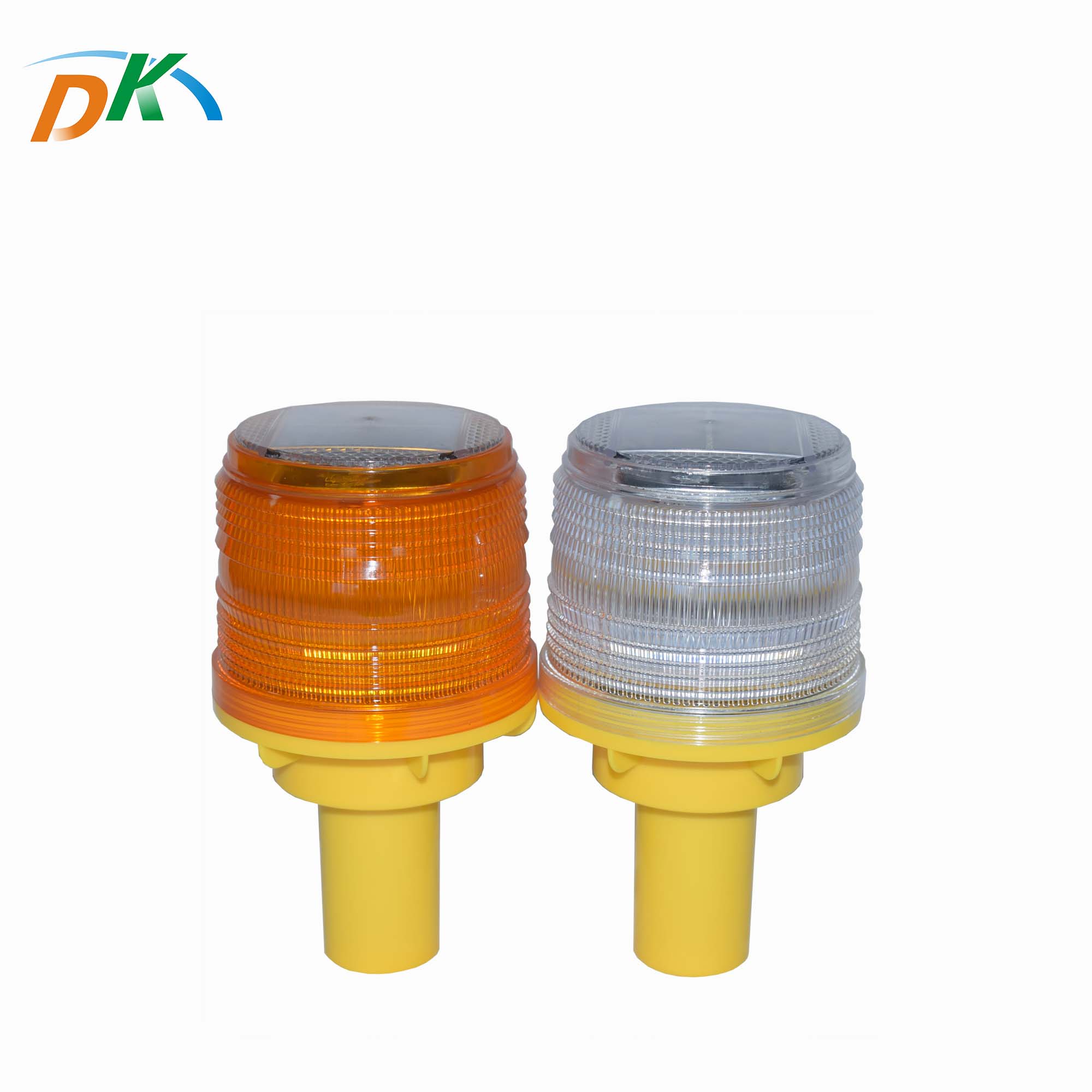 DK Flashing/Blinking IP67 solar warning cone light road construction