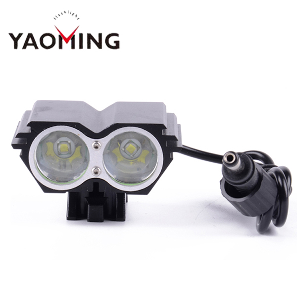 Rechargeable Popular 2T6 Bicycle Light 3000lm 2*XML T6 Led Bike Light