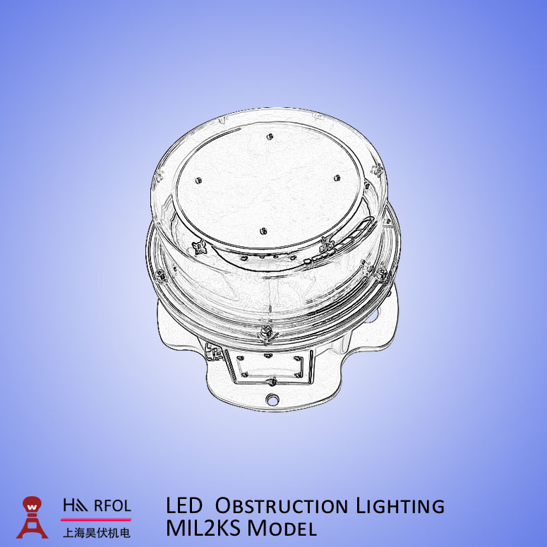 solar powered obstruction lights/solar obstruction lights/solar led aviation light