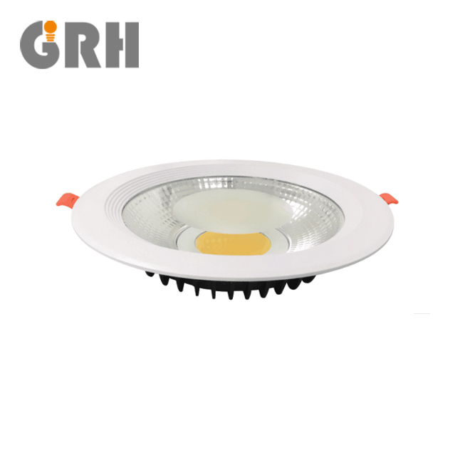 20w cob led down light with good heatsink