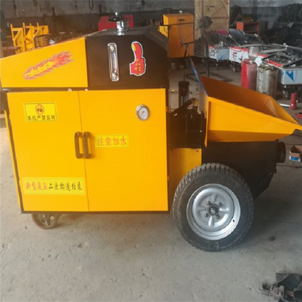 Fine stone concrete conveying secondary structure column pump