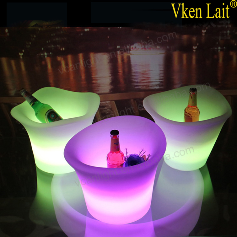 rechargeable glowing battery operated wine cooler handbag