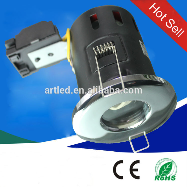 Die casting IP65 90min. flame proof GU10 fire rated downlight-directional