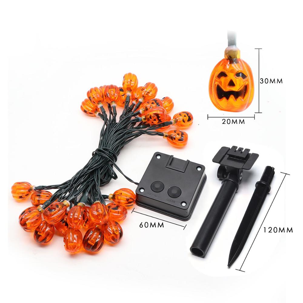 Outdoor Halloween pumpkin decorations led lights lantern lamp party supplies gifts Halloween light decoration