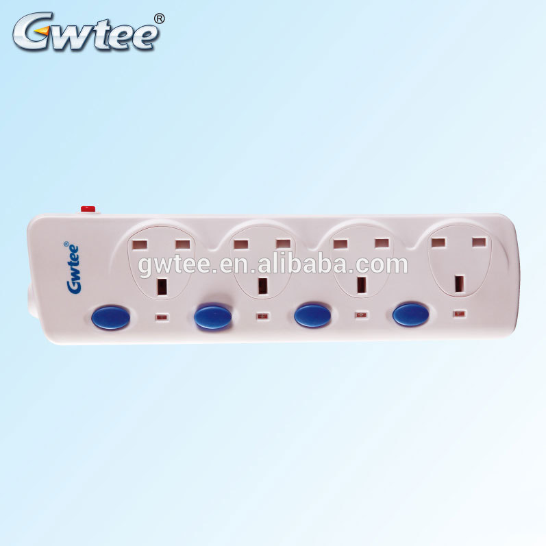 Manufacturer sale new products durable 220-250V white power socket