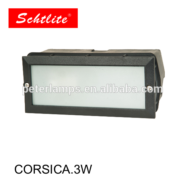 CORSICA  Aluminum Wholesale Garden IP54 3W Led Recessed Light