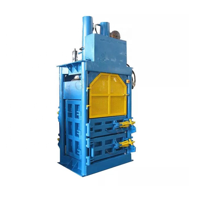 Automatic plastic  metal baler machine