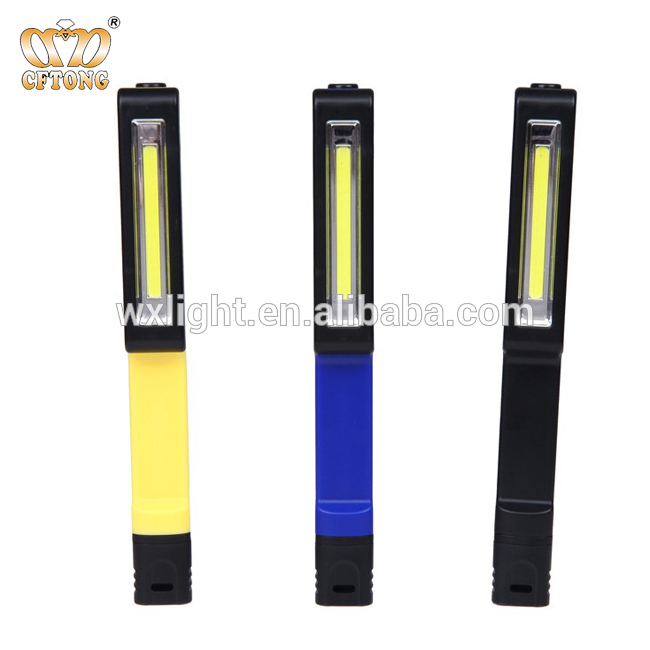 COB LED pen torch LED clip pen light with magnet