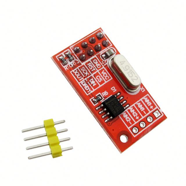 AD7705 Dual Channel 16 bit ADC Data Acquisition Module Input Gain Programmable SPI Interface TM7705