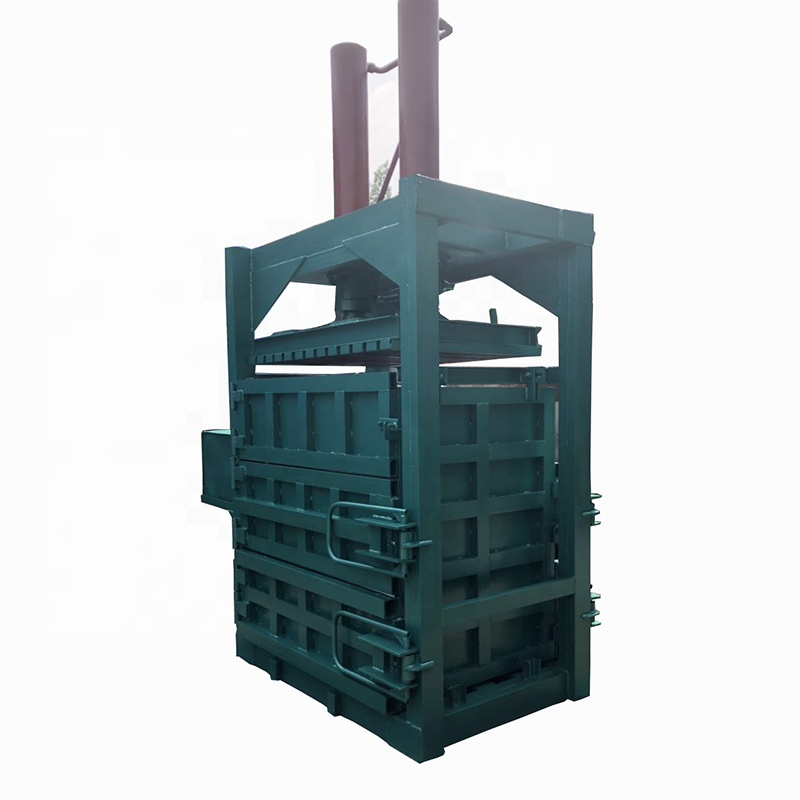 Plastic baling machine hydraulic vertical baler machine