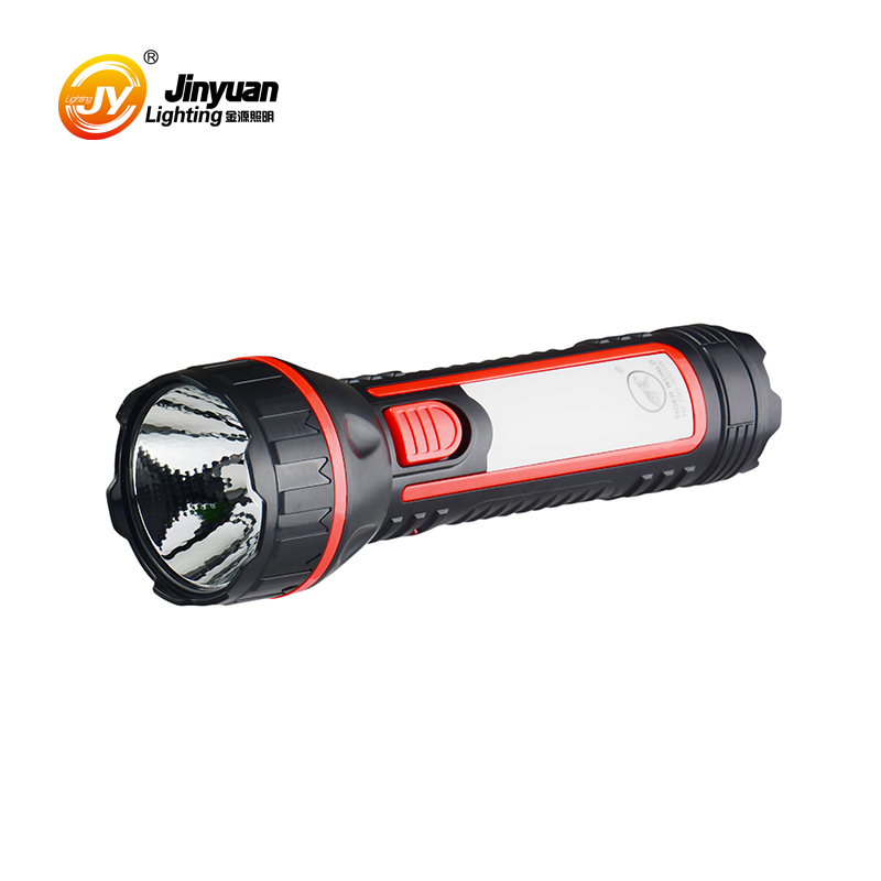 500mah battery handheld flashlight electric recharge high power torch light