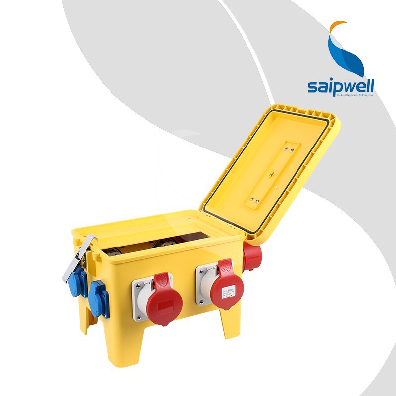 SAIP/SAIPWELL Manufacture Power Waterproof Electrical Mobile Socket Box