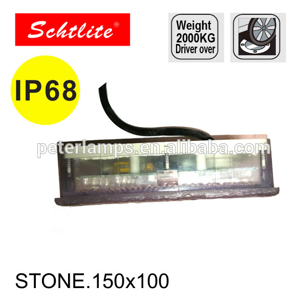 STONE outdoor waterproof car driver over led paver light