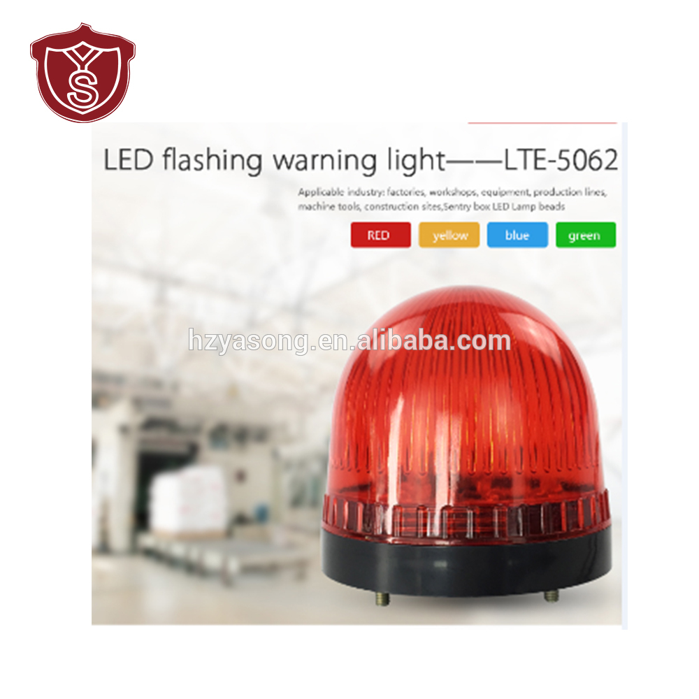 LED Strobe flash beacon warning light for heavy-duty machinery