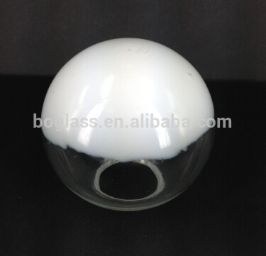 Opal glass ball globe pendant glass lights&clear glass ball lamp for sale