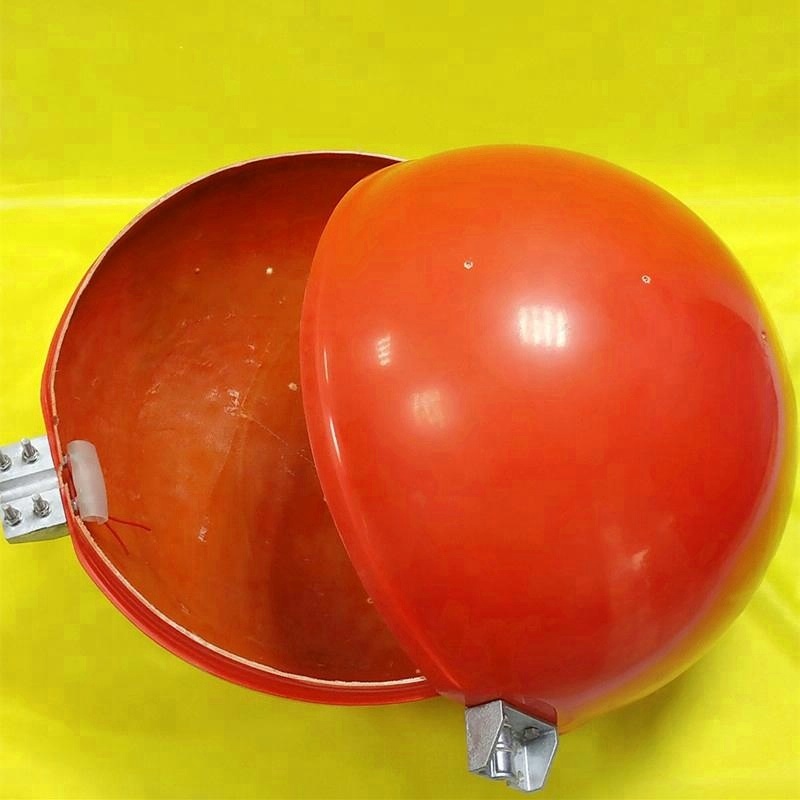 Orange Fiberglass Aircraft Warning Spheres