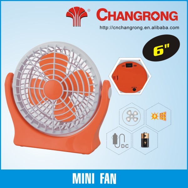 dc fan mini usb fan solar fan with battery