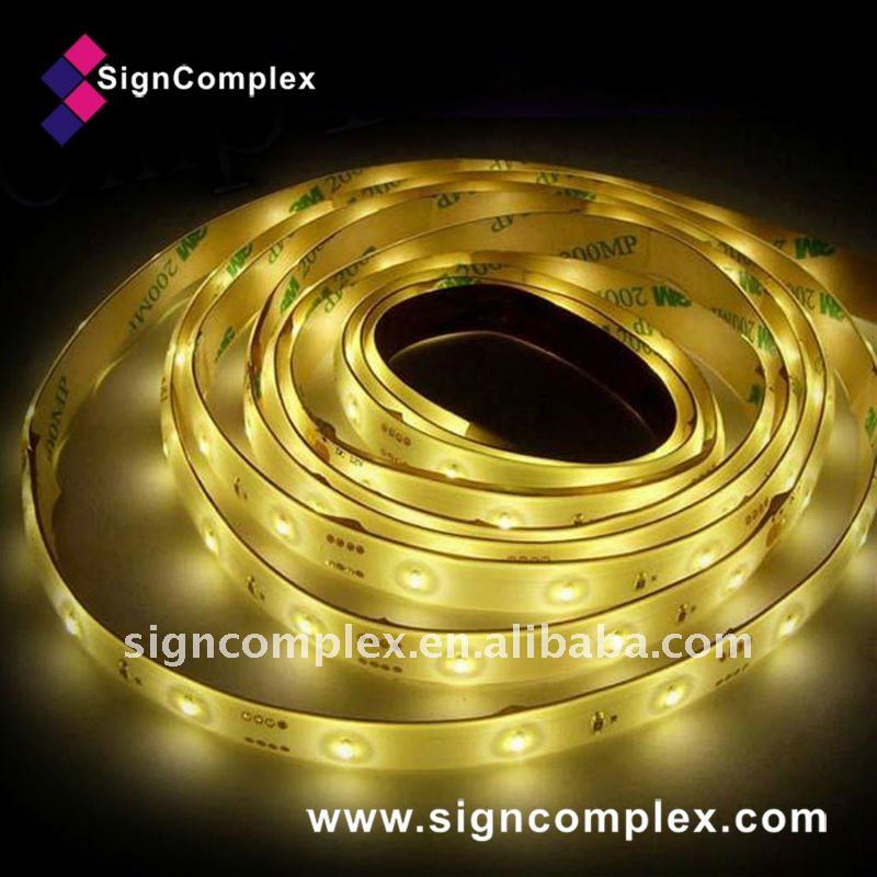 3 years warranty Epistar led chips IP20/IP65/IP68 LED flexible strip