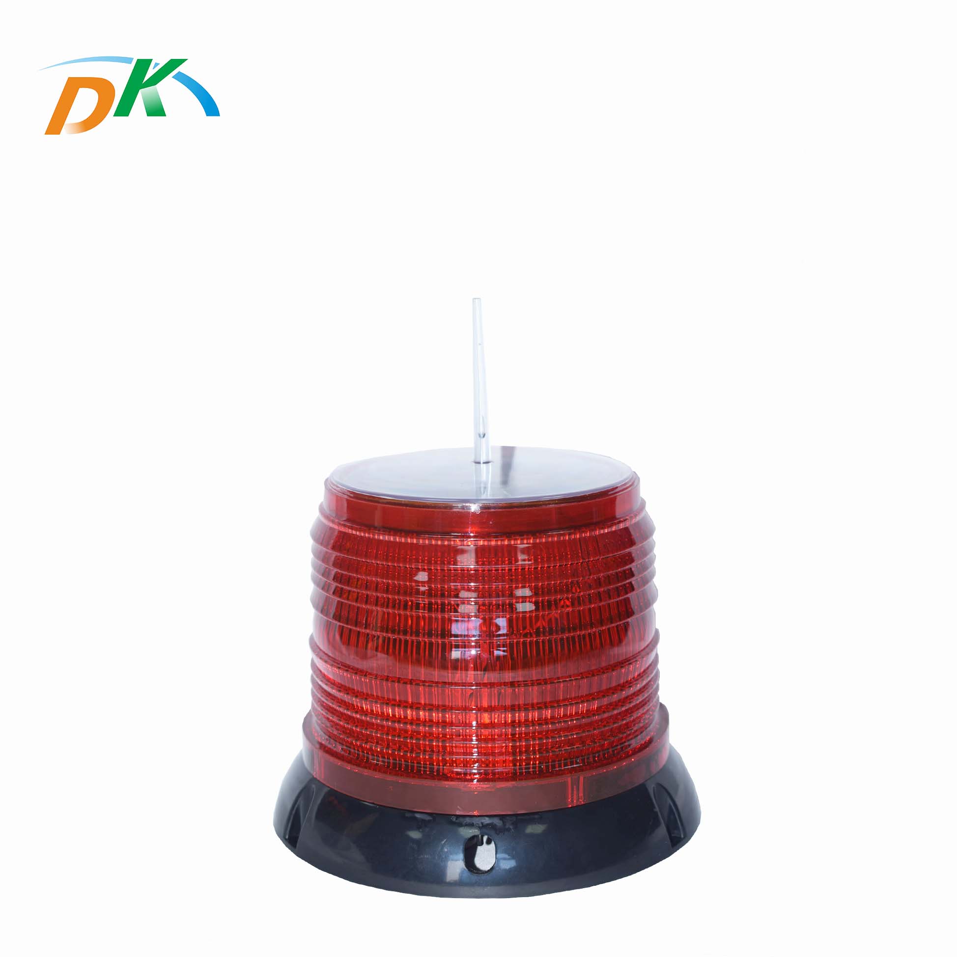 DK LED solar obstacle lighting led flashing navigation warning light factory