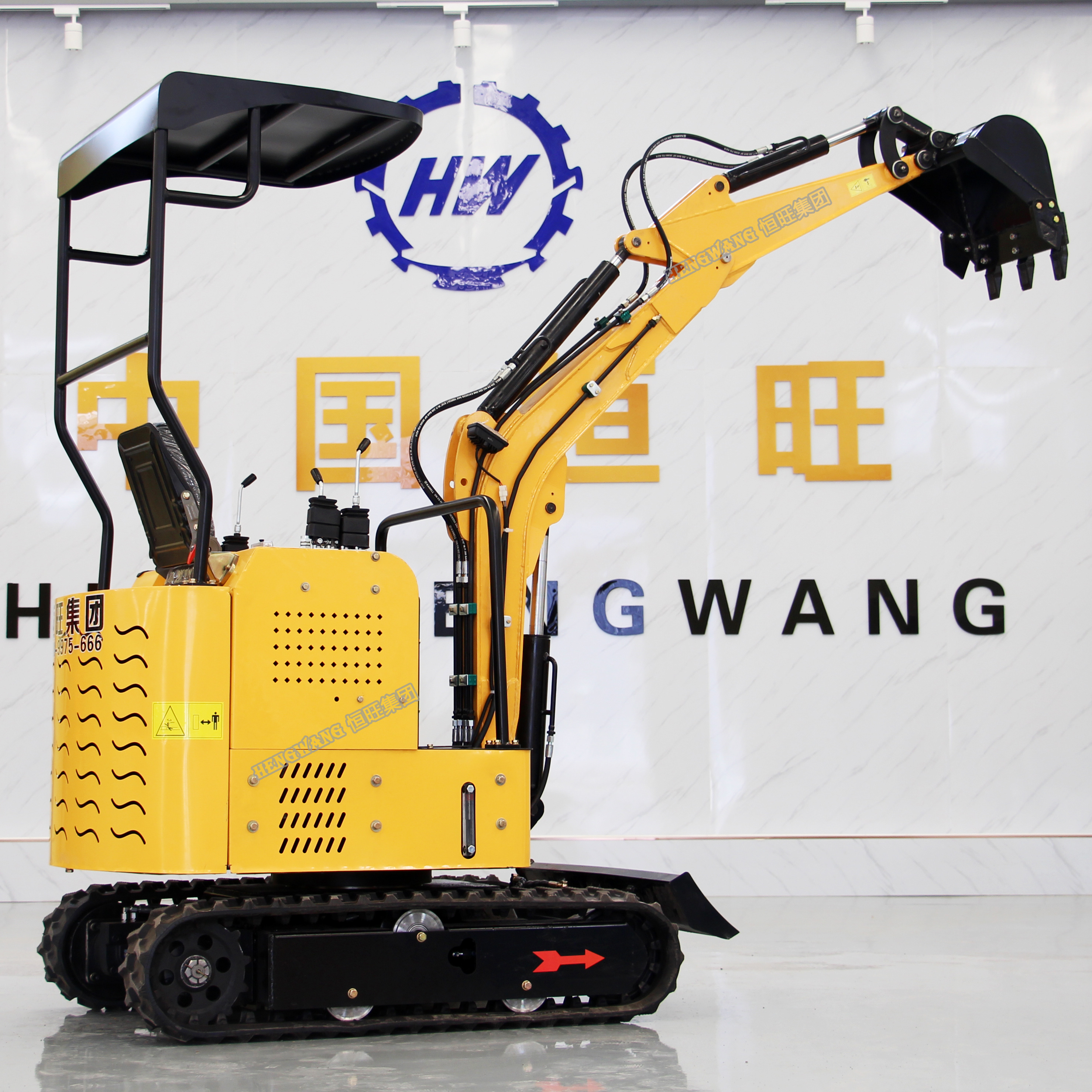 1.6 ton crawler hydraulic excavator mini compact excavator