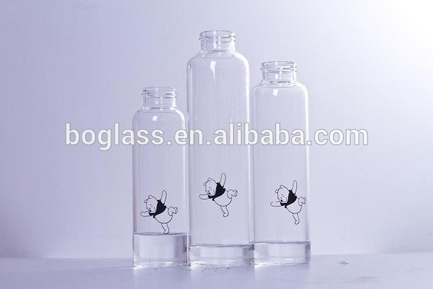 High quality cute glass water bottle in best seller