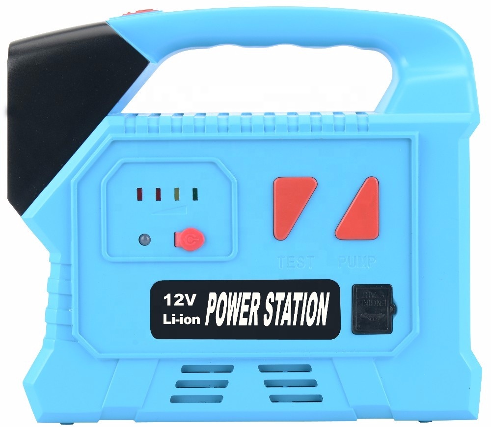 Portable car jump starter 12V auto lithium battery jump start emergency power station power bank