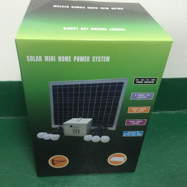 40w mini white home appliciation solar system