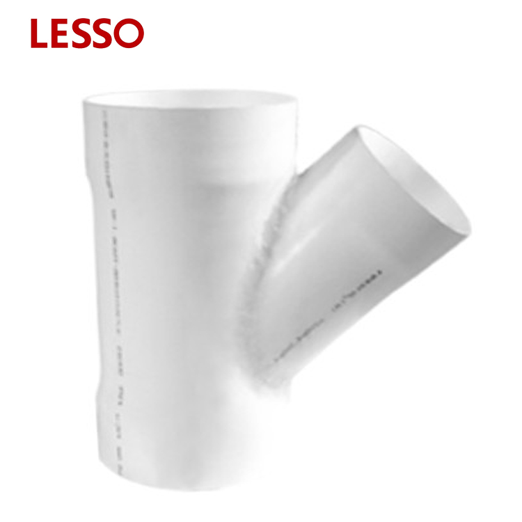 LESSO UPVC Drainage Fittings ISO Standard Reducing Wye